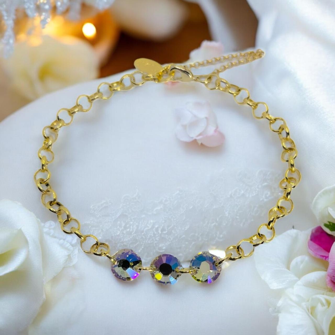 Pulsera Bañado en oro de 18k