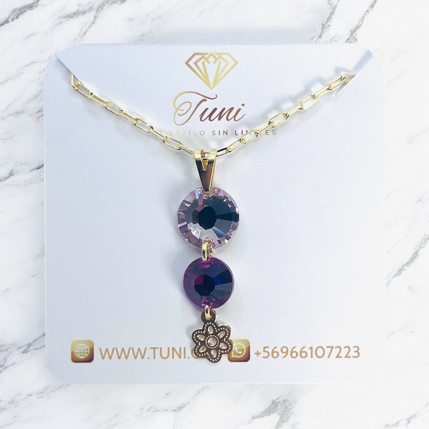 Collar Bañado en Oro
