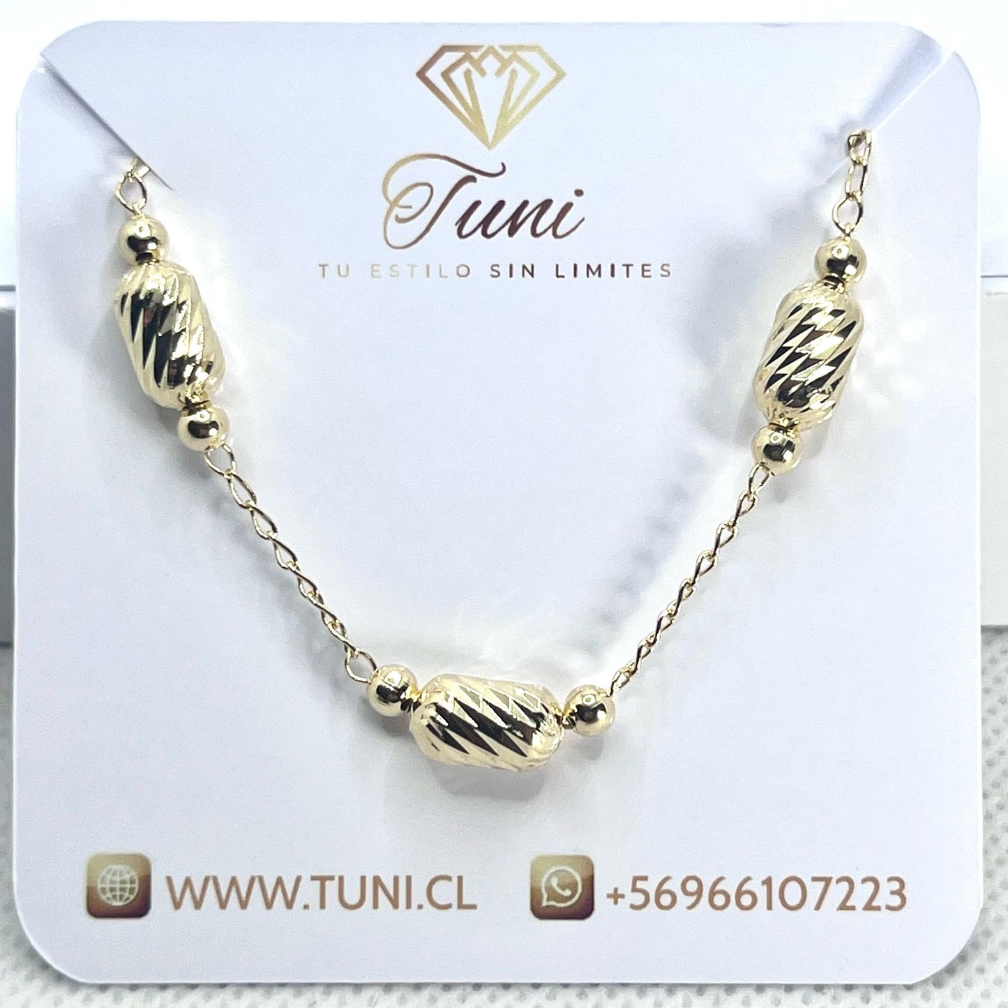 Collar Bañado en Oro