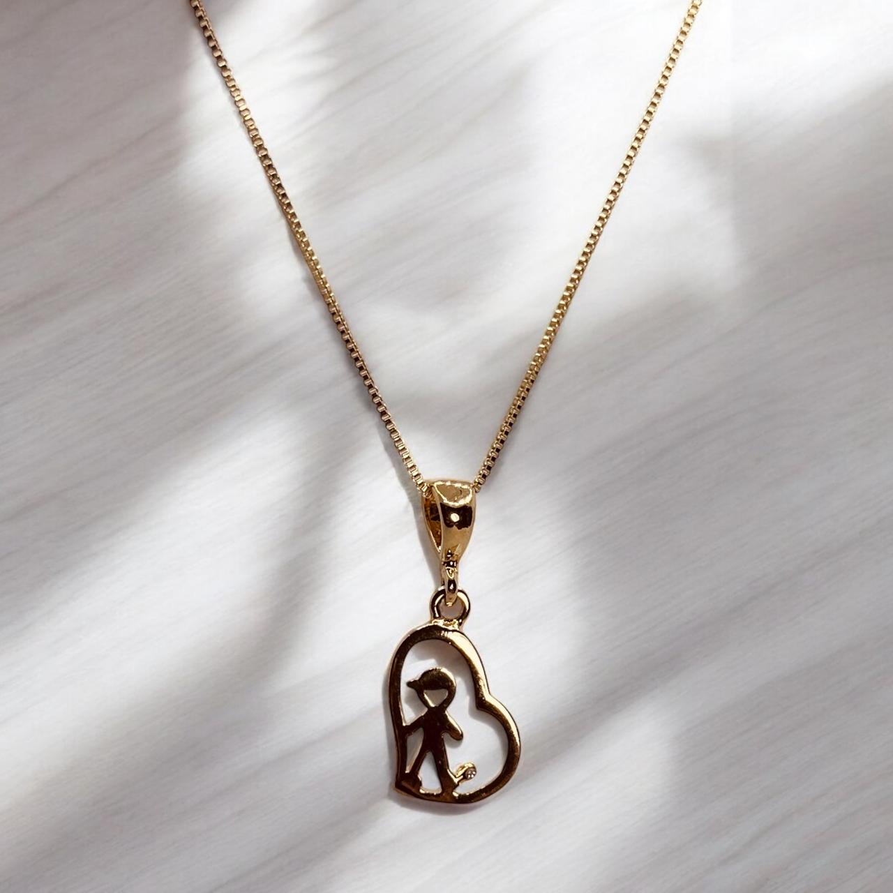 Collar Niño Baño de Oro 18k