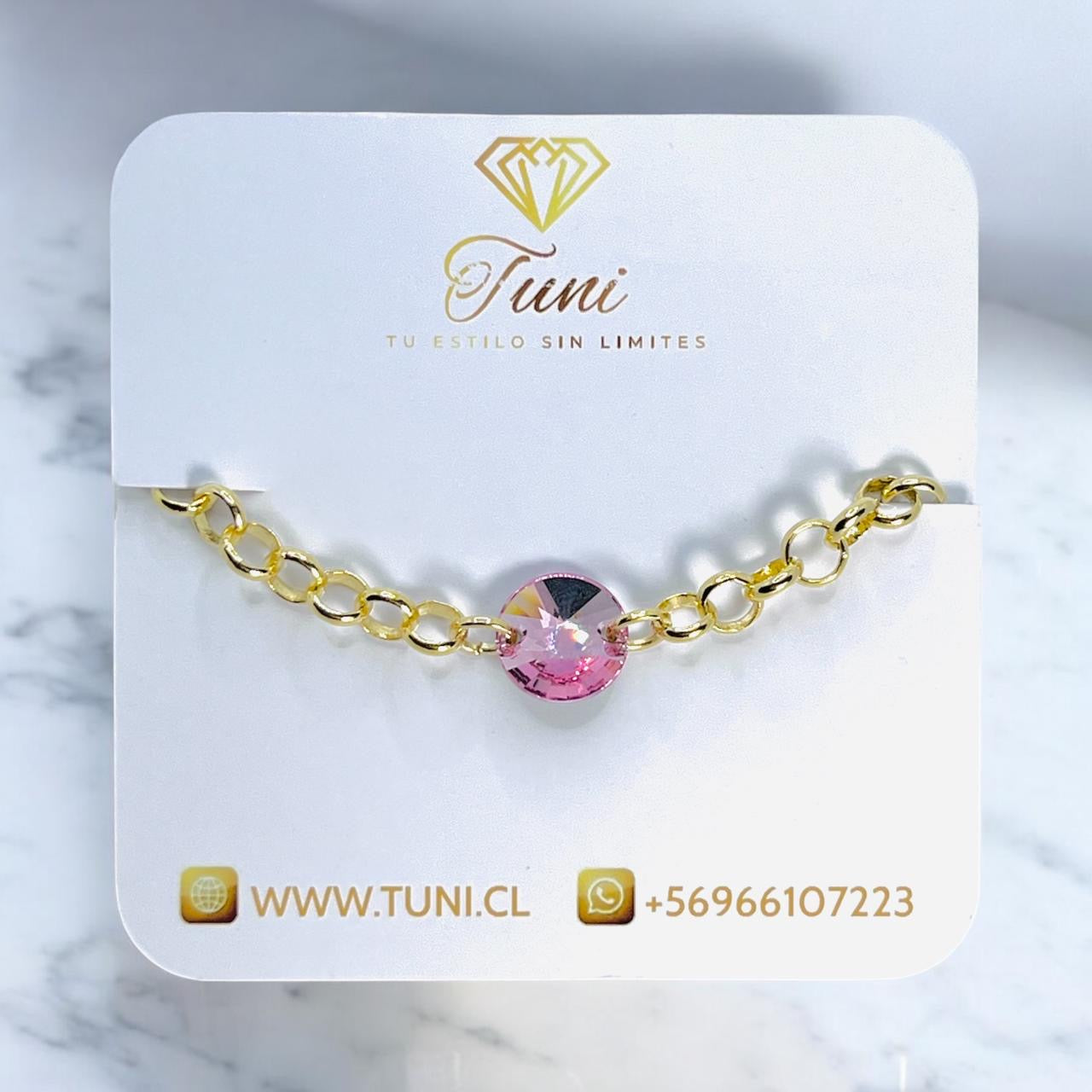 Pulsera Bañada en Oro de 18k