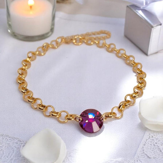 Pulsera Bañada en Oro de 18k